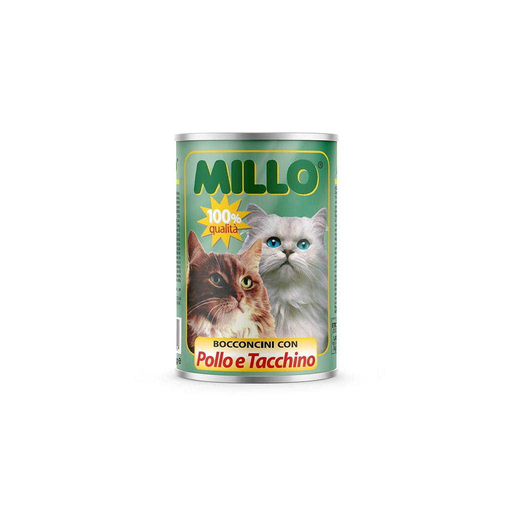 MILLO GATTO POLLO E TACCHINO - G. 400